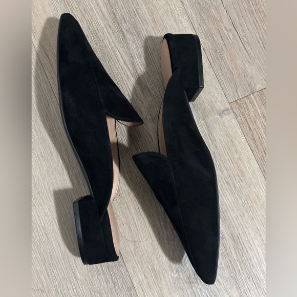 Cole Haan Black Suede Women's Piper Loafer Mule - Picture 2 of 6